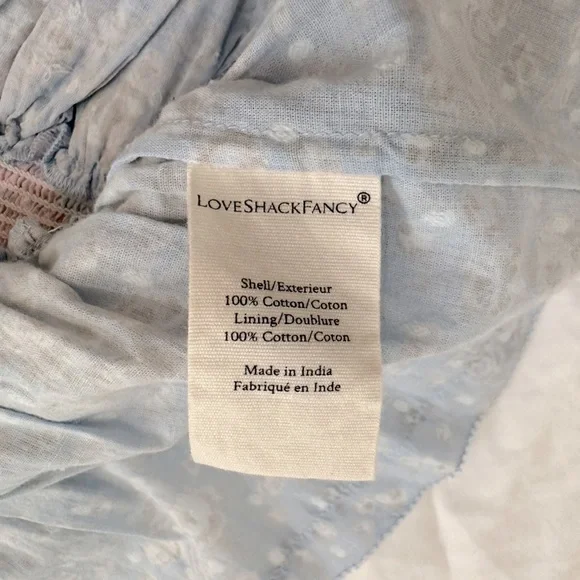 Loveshackfancy Ensley tiered puff sleeve floral mini dress - Picture 9 of 11